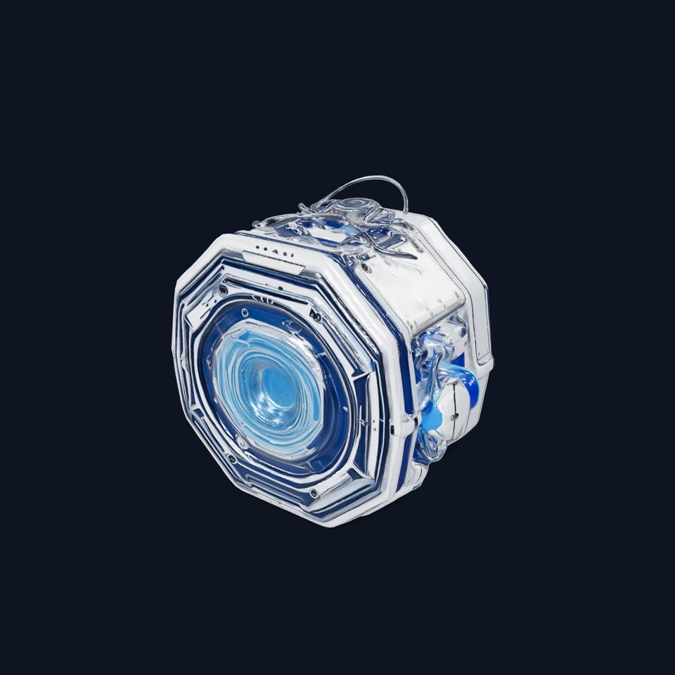 Futuristic Energy Core Model Pack